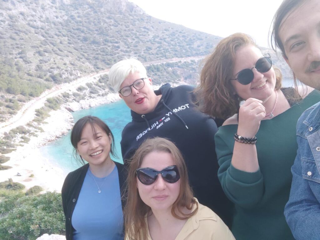 Palamutbuku Datca during almond blossem festival