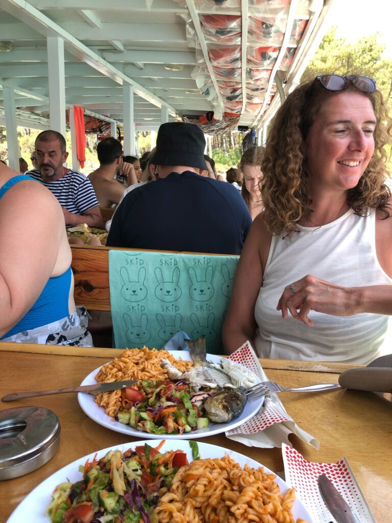 oat trip Datca lunch