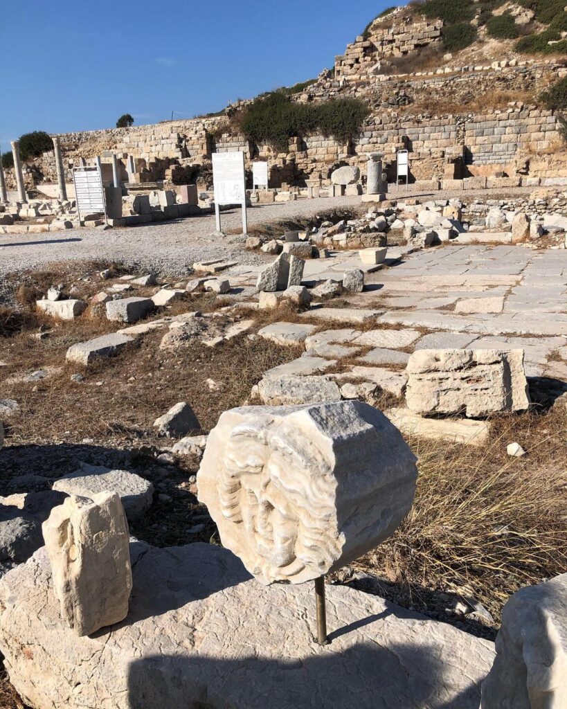 Aegean sea meets the mediterrean medusa in Knidos